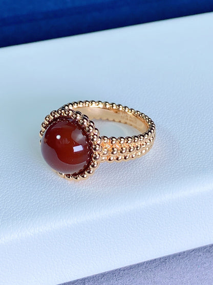 [Shinejoy]PERLEE COULEURS ROSE GOLD RING