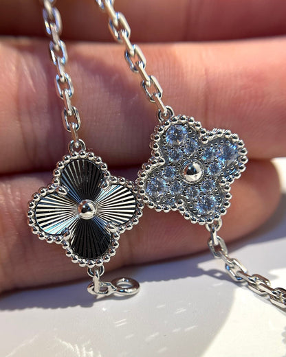 [⭐Shinejoy] COLLECTION BRACELET LASER 5 MOTIFS CLOVER