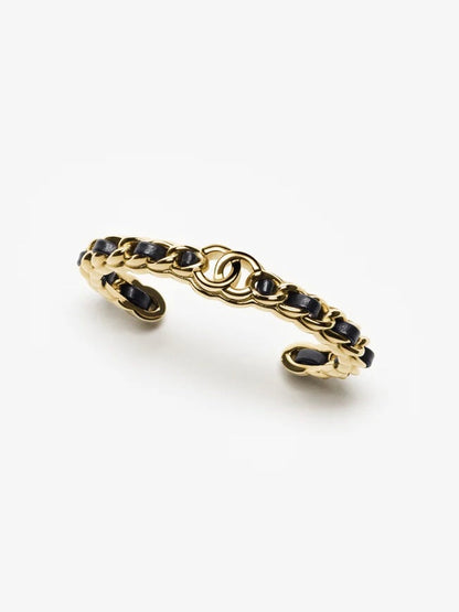 [Shinejoy]Double C Open Bangle