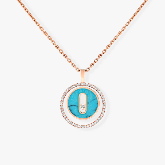 [Shinejoy]Collier MOVE 1 DIAMANT TURQUOISE OR ROSE DIAMANT