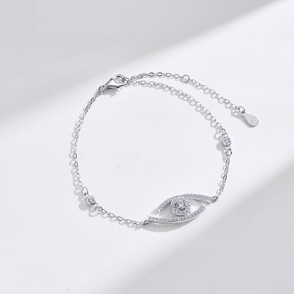 [Shinejoy]Demo Eye Pave-Set Diamond Bracelet