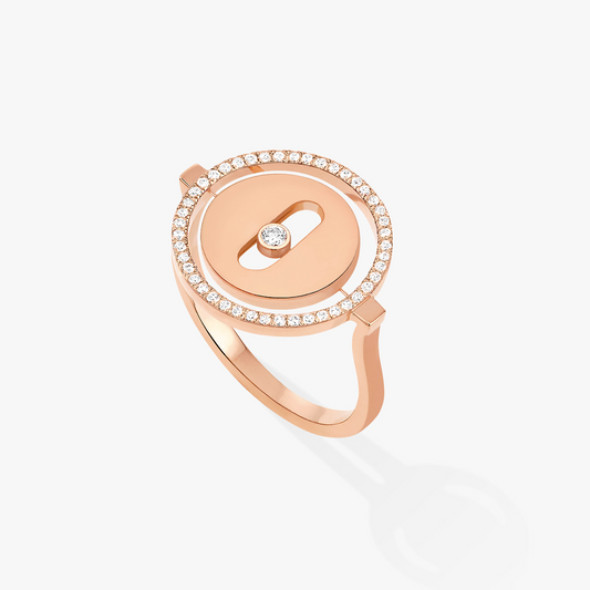 [Shinejoy]Bague diamant or rose MOVE Démo
