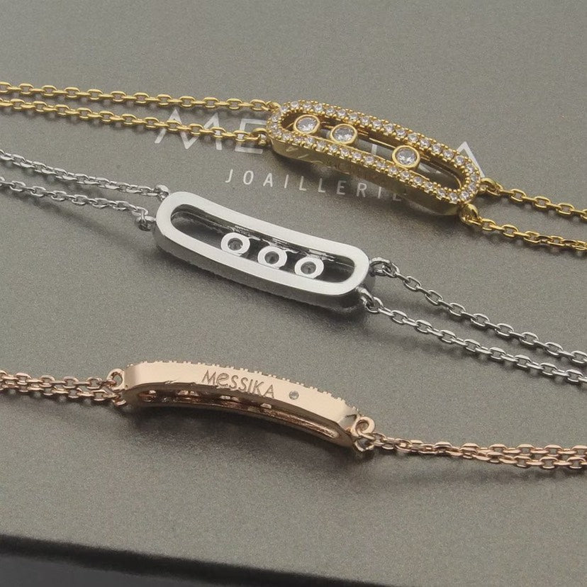 [Shinejoy] Move Classique pavé bracelet