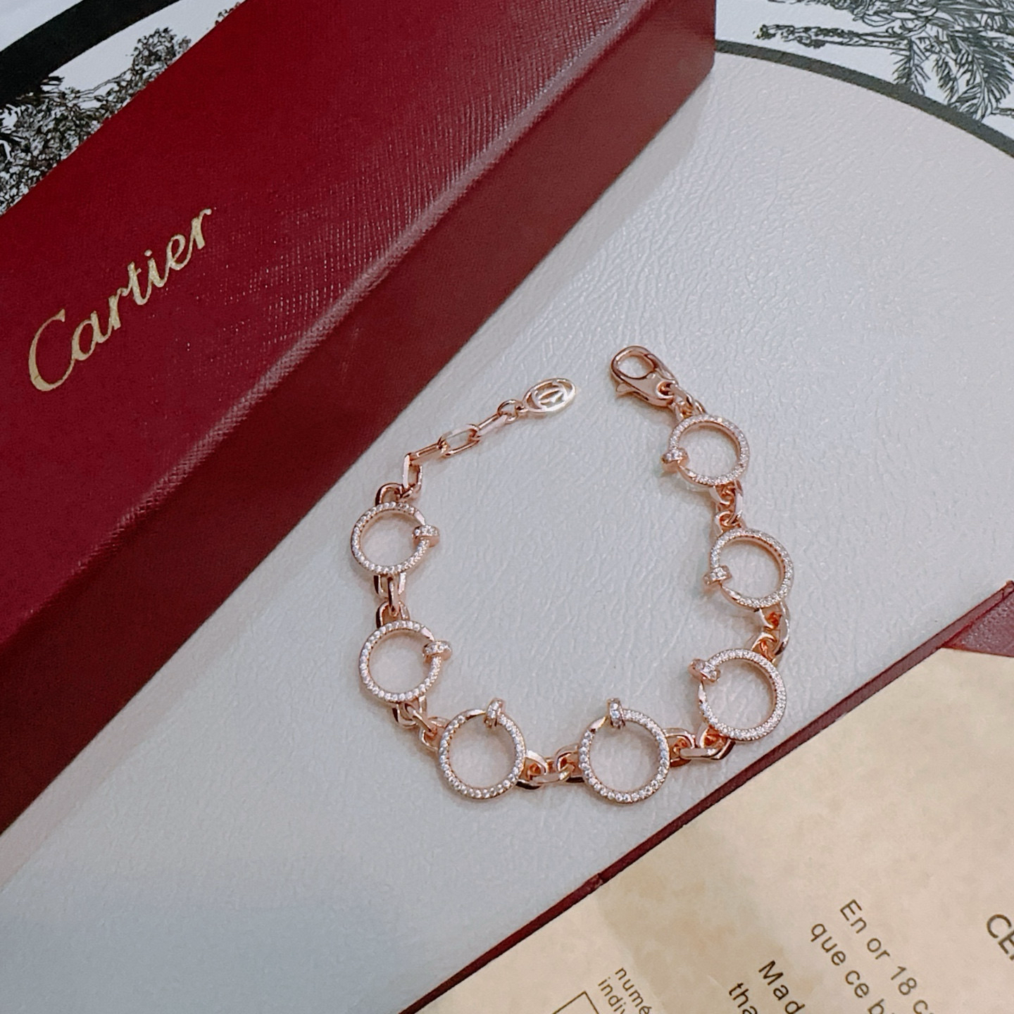 [shinejoy Jewelry] LOVE&JUSTE BRACELET DIAMONDS
