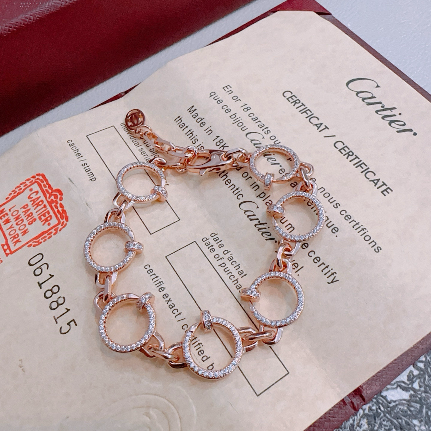 [shinejoy Jewelry] LOVE&JUSTE BRACELET DIAMONDS