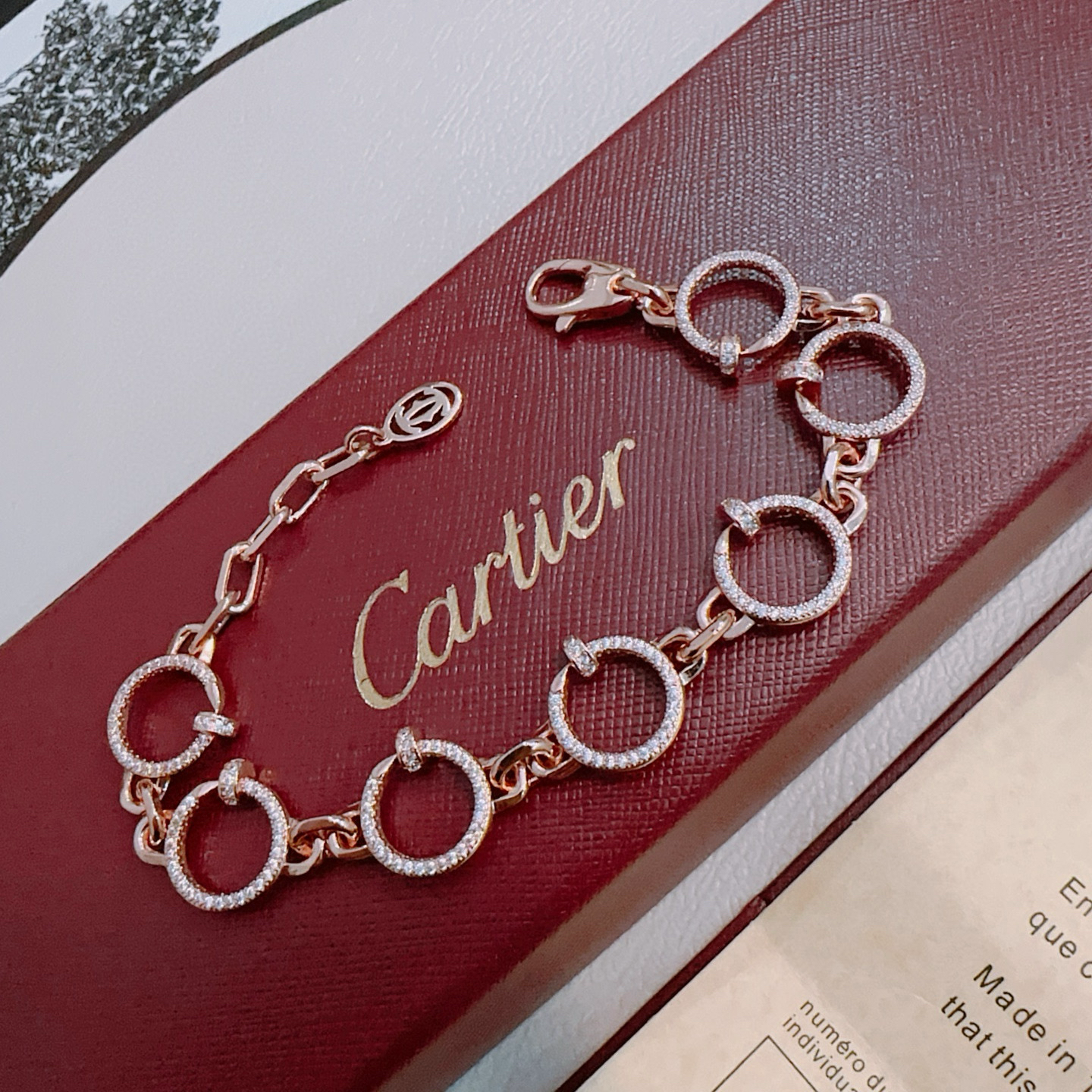 [shinejoy Jewelry] LOVE&JUSTE BRACELET DIAMONDS