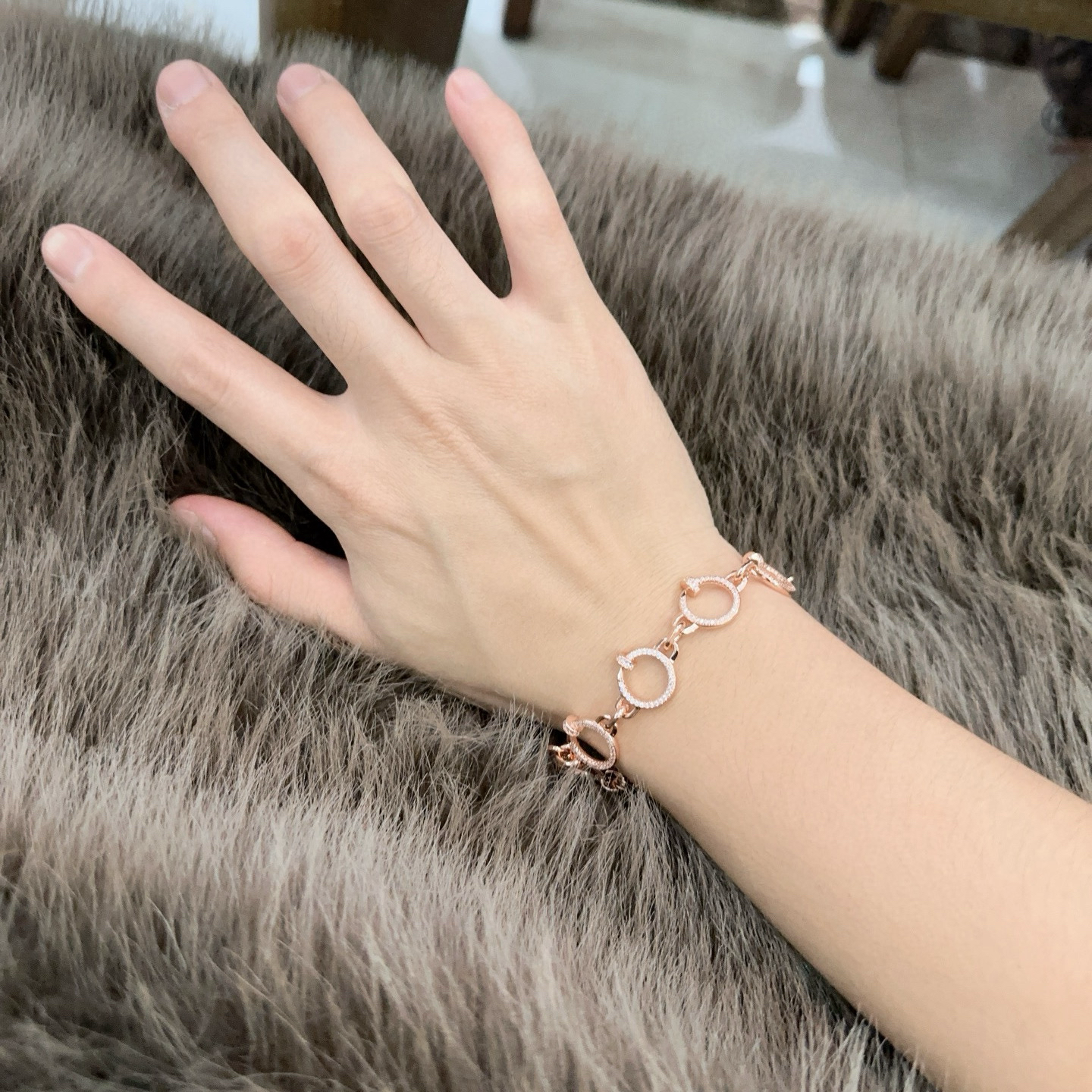 [shinejoy Jewelry] LOVE&JUSTE BRACELET DIAMONDS