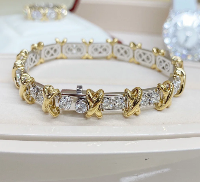 [Shinejoy Jewelrys]TF SIXTEEN STONE BRACELET