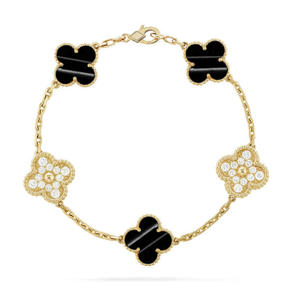[⭐Shinejoy] CLOVER 5 MOTIF PULSAR STONE BRACELET COLLECTION