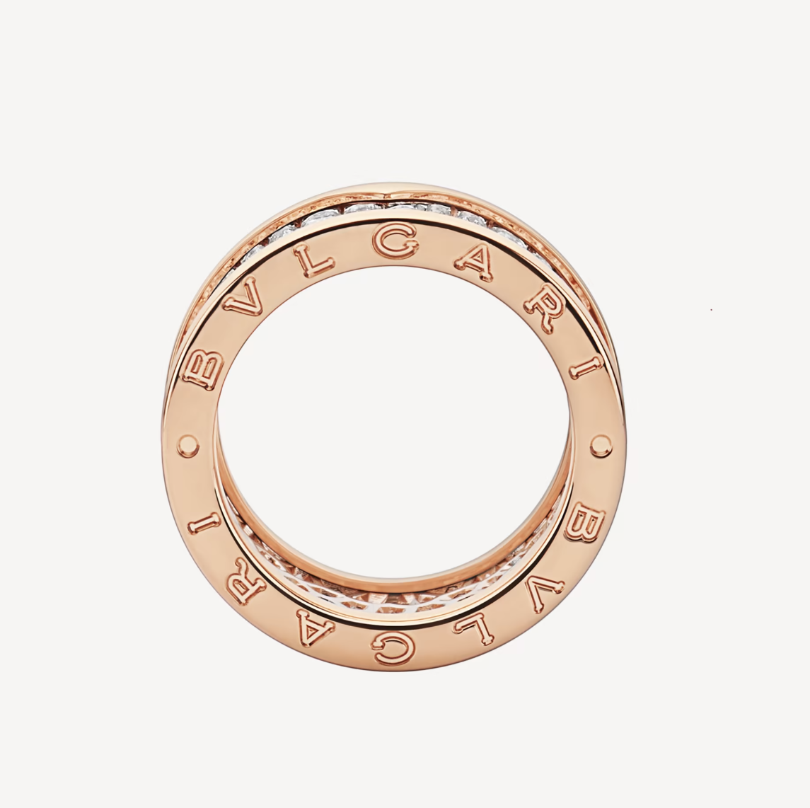 [Shinejoy]ZERO 1 WITH PAVED DIAMONDS ON THE SPIRAL RING