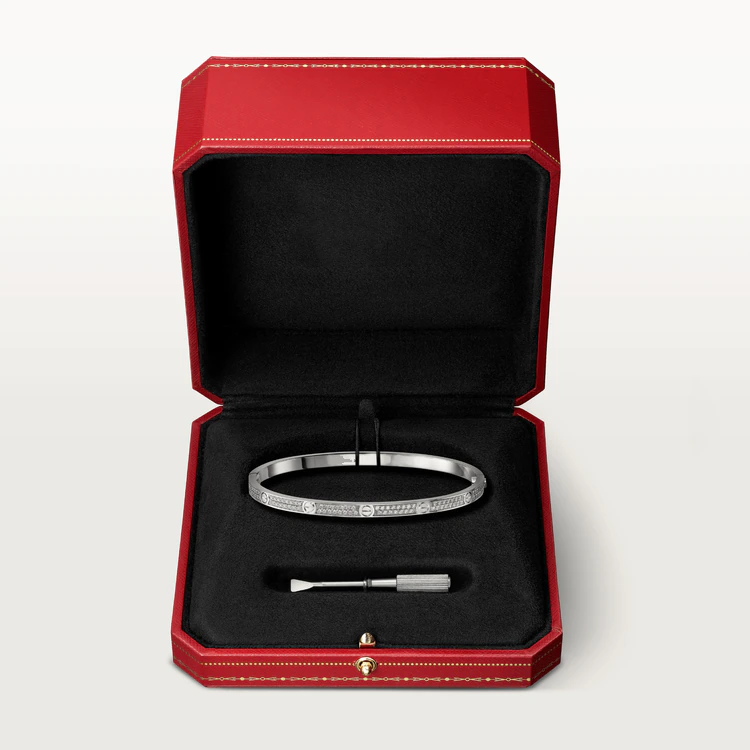 [Shinejoy]LOVE BRACELET 3.65MM DIAMOND-PAVED