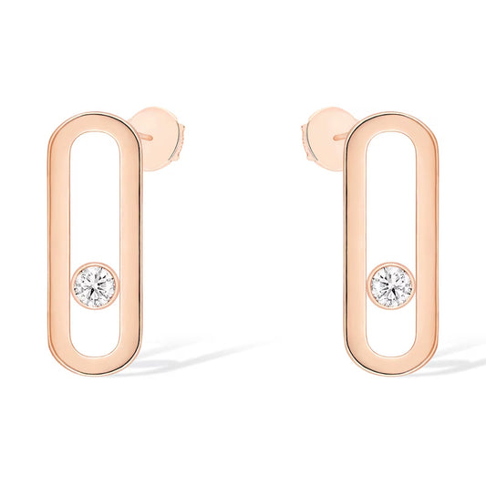[Shinejoy]BOUCLES D'OREILLES MOVE UNO PETITES 1 DIAMANT