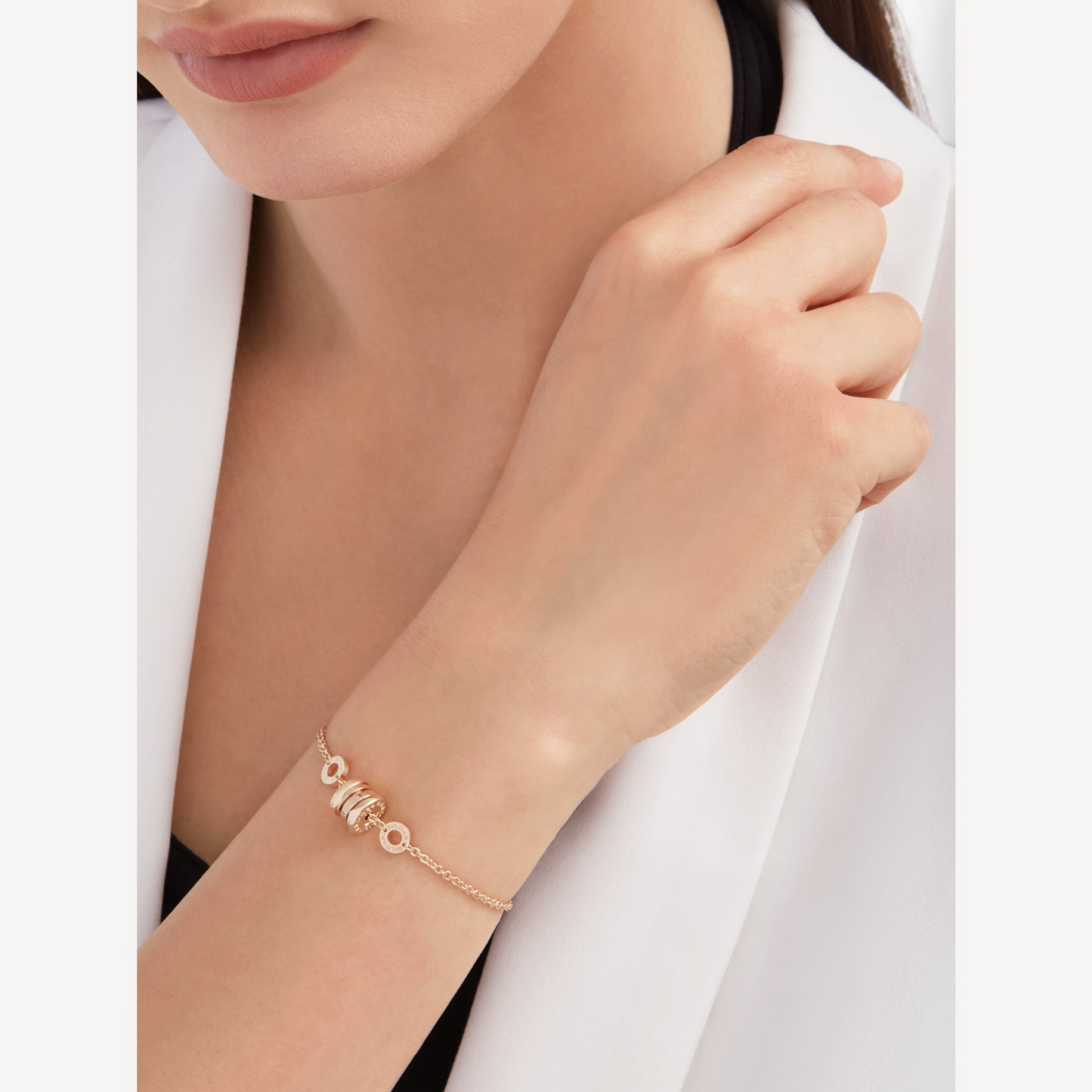 [Shinejoy]ZERO 1 SOFT PINK GOLD BRACELET