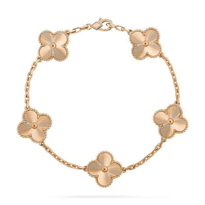 [⭐Shinejoy] COLLECTION BRACELET LASER 5 MOTIFS CLOVER