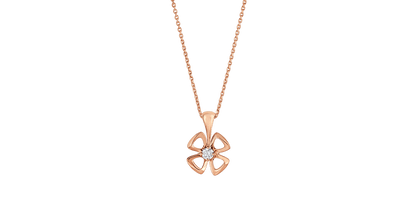 [Shinejoy]FIOREVER NECKLACE DIAMOND CENTER