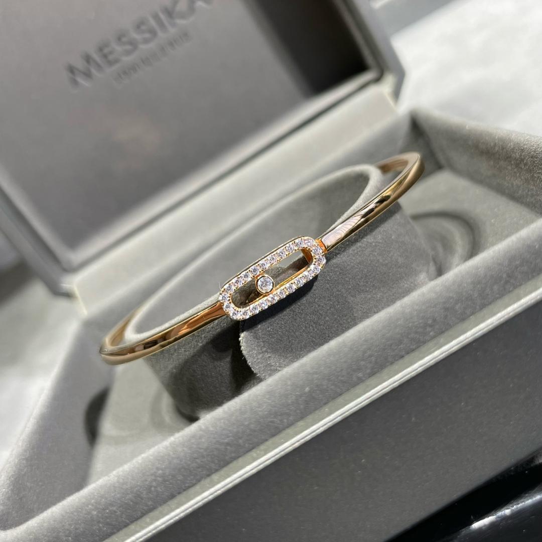 [Shinejoy]Move Uno pavé flex bangle medium
