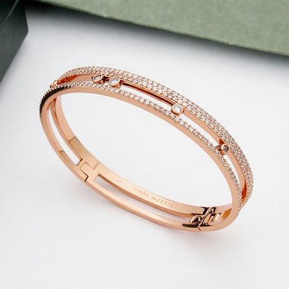 [Shinejoy]Move Romane pavé bangle