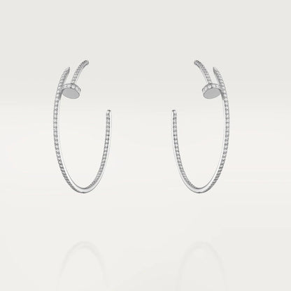 [Shinejoy]JUSTE EARRINGS FULL DIAMONDS 1.8MM