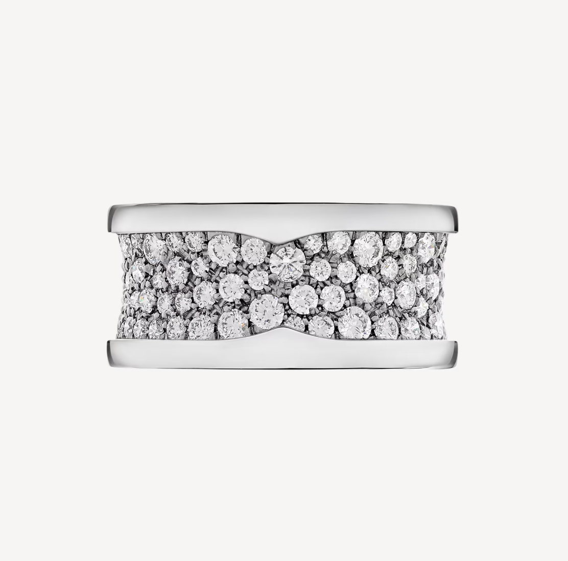 [Shinejoy]ZERO 1 WITH PAVED DIAMONDS ON THE SPIRAL RING