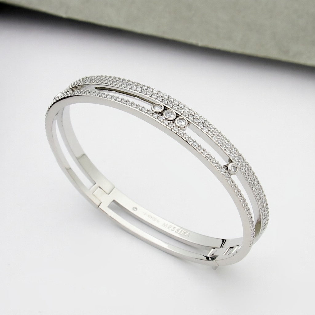 [Shinejoy]Move Romane pavé bangle