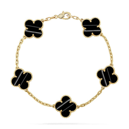 [⭐Shinejoy] CLOVER 5 MOTIF PULSAR STONE BRACELET COLLECTION