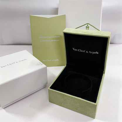 VA TRÈFLE BRACELET COLLIER BOÎTE À BAGUE SAC CADEAU