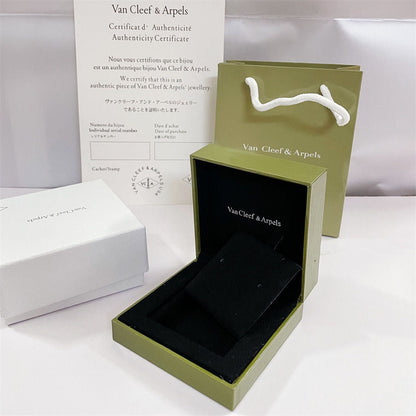 VA TRÈFLE BRACELET COLLIER BOÎTE À BAGUE SAC CADEAU