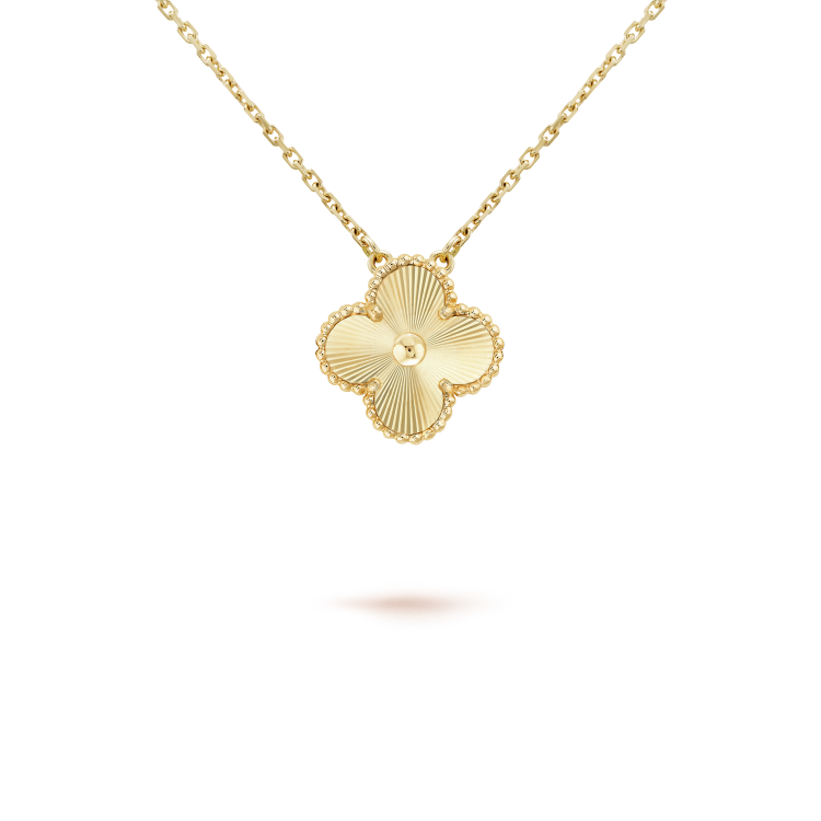[Shinejoy]CLOVER 15MM LASER NECKLACE AND BOX