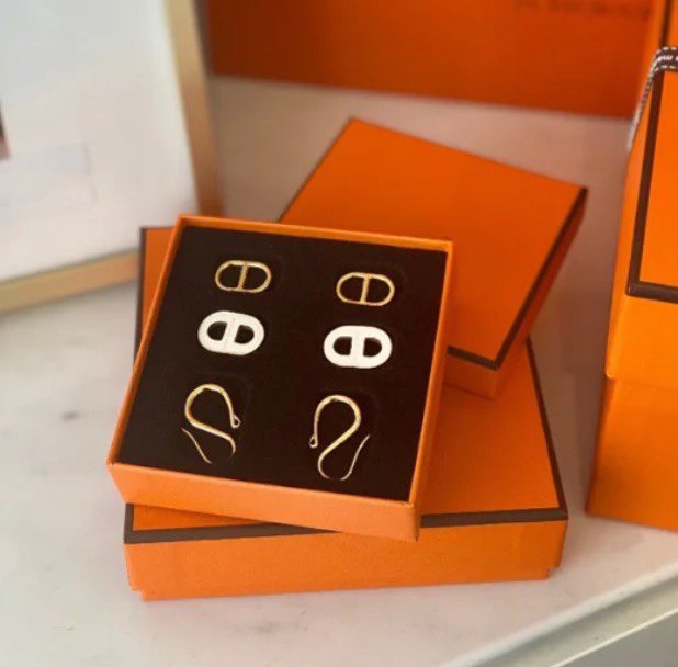 [Shinejoy]HM O'MAILLON GOLD EARRINGS