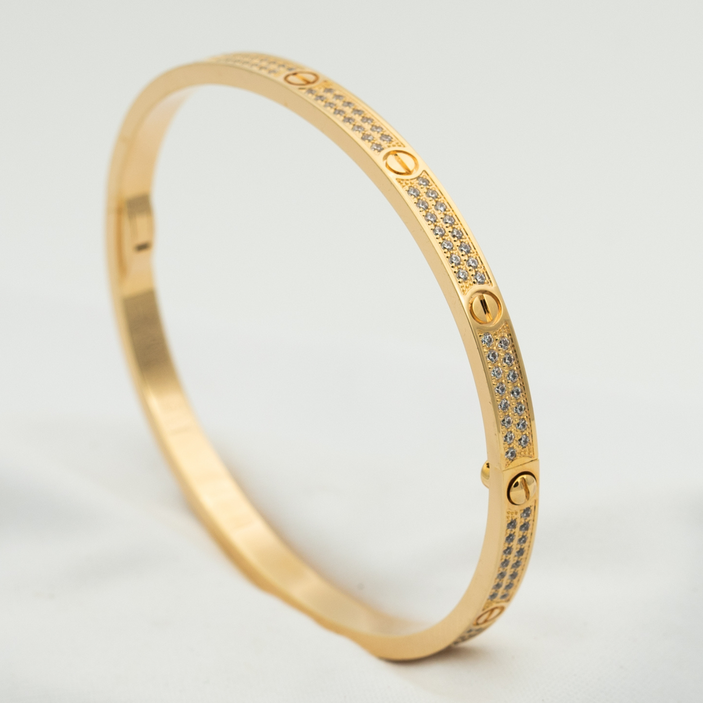 [Shinejoy]LOVE BRACELET 3.65MM DIAMOND-PAVED