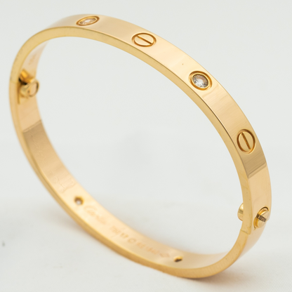 [Shinejoy]LOVE BRACELET 6.1MM 4 DIAMONDS