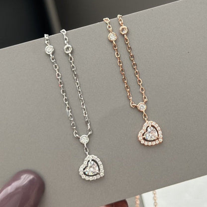 [Shinejoy]JOY HEART DIAMOND NECKLACE