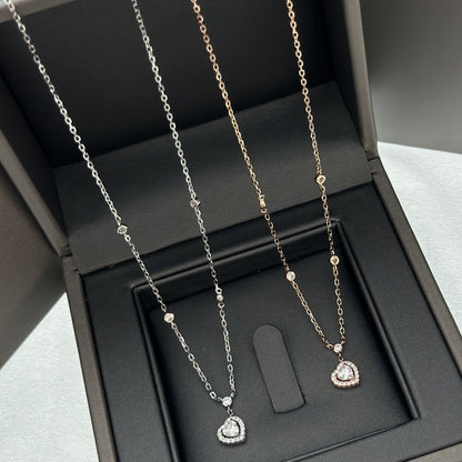 [Shinejoy]JOY HEART DIAMOND NECKLACE