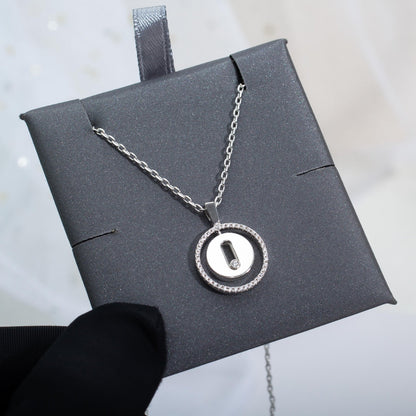[Shinejoy]Demo MOVE PM NECKLACE SILVER DIAMOND