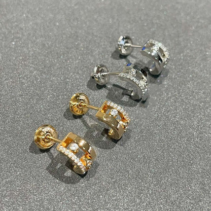 [Shinejoy]MOVE ROMANE EARRINGS DIAMOND