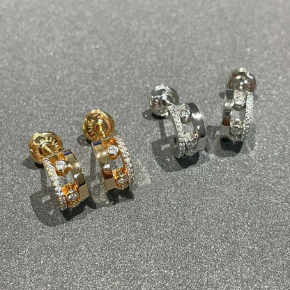 [Shinejoy]MOVE ROMANE EARRINGS DIAMOND