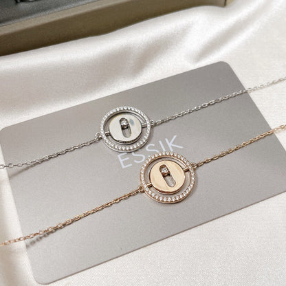 [Shinejoy]Demo MOVE PAVED DIAMOND BRACELET
