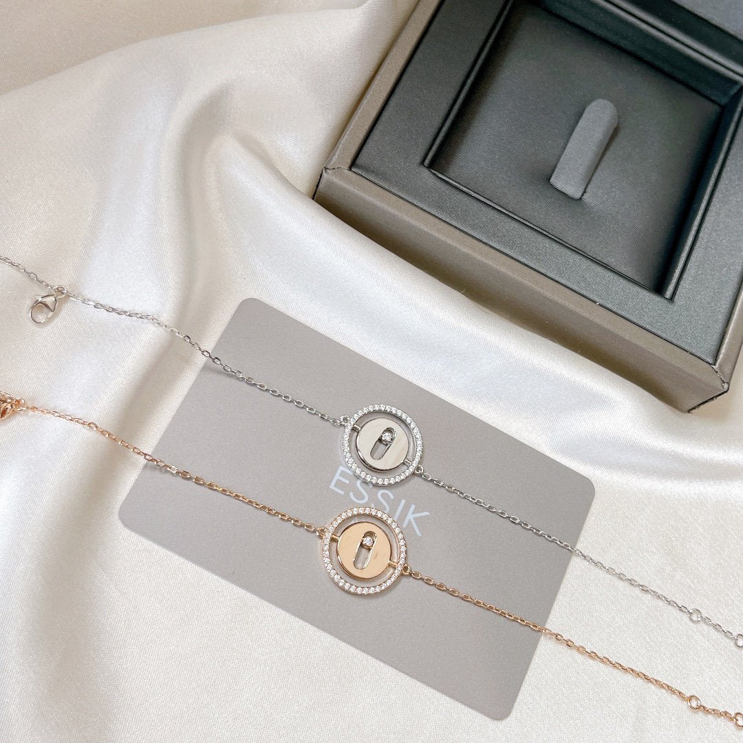 [Shinejoy]Demo MOVE PAVED DIAMOND BRACELET