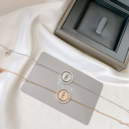 [Shinejoy]Demo MOVE PAVED DIAMOND BRACELET
