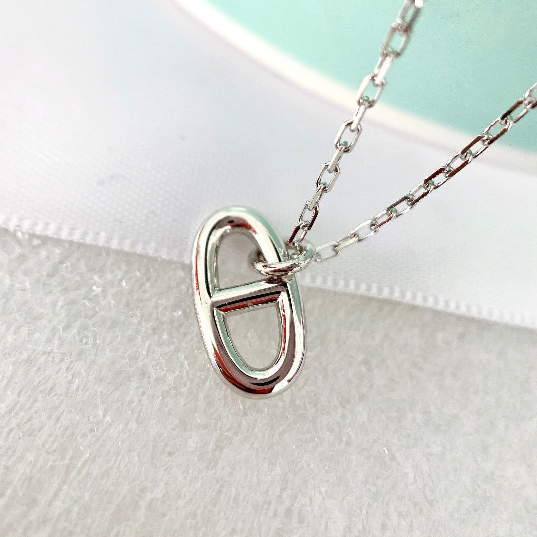 [Shinejoy]HM PIG NOSE NECKLACE