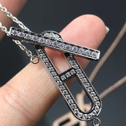 [Shinejoy]HM NECKLACE PLATINUM ROSE GOLD DIAMOND