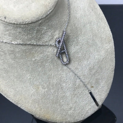 [Shinejoy]HM NECKLACE PLATINUM ROSE GOLD DIAMOND