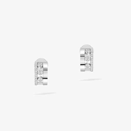 [Shinejoy]BOUCLES D'OREILLES ROMAN "MOVE" DIAMANT