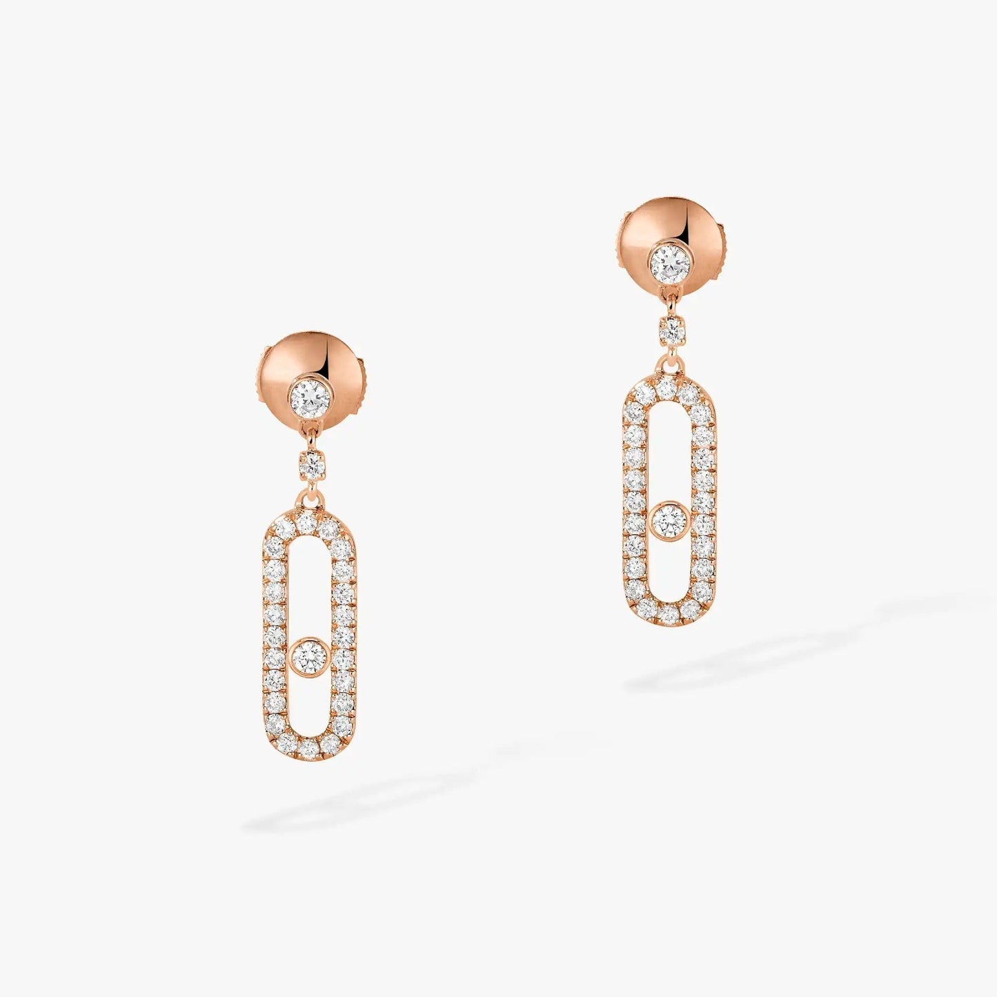 [Shinejoy]DORMEUSES MOVE UNO DIAMOND EARRINGS