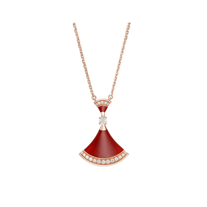 [Shinejoy]DREAM NECKLACE CARNELIAN DIAMOND