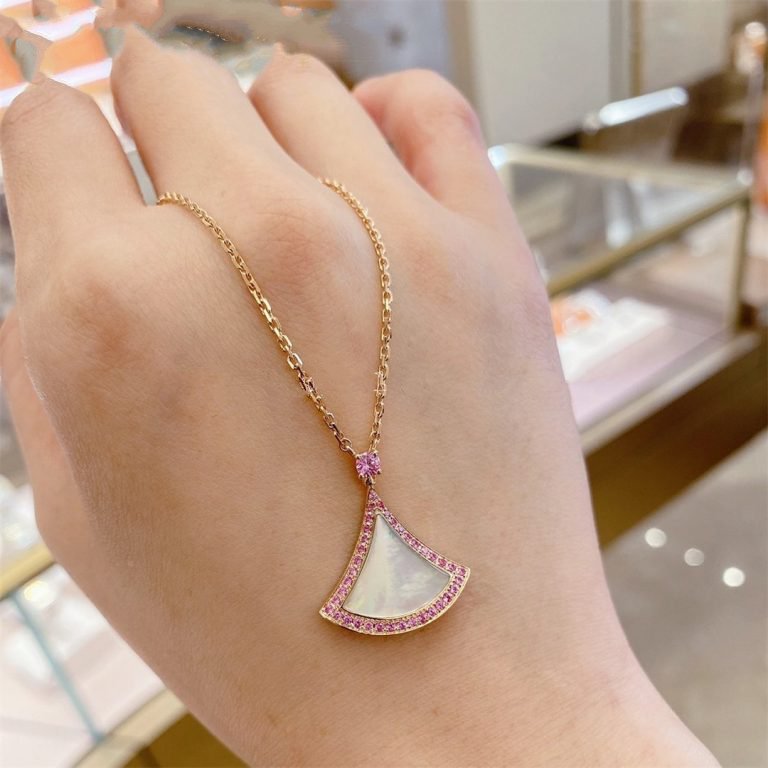 [Shinejoy]DREAM NECKLACE MOP DIAMOND PINK