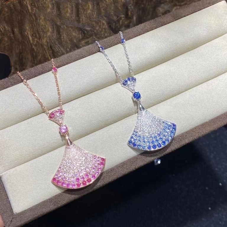 [Shinejoy]DREAM NECKLACK DIAMOND PINK GOLD