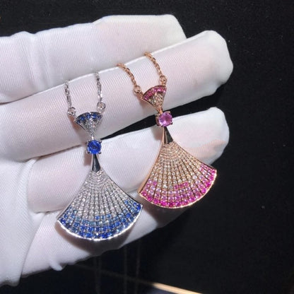 [Shinejoy]DREAM NECKLACK DIAMOND PINK GOLD