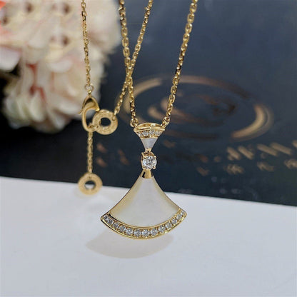 [Shinejoy]DREAM NECKLACE MOP GOLD DIAMOND