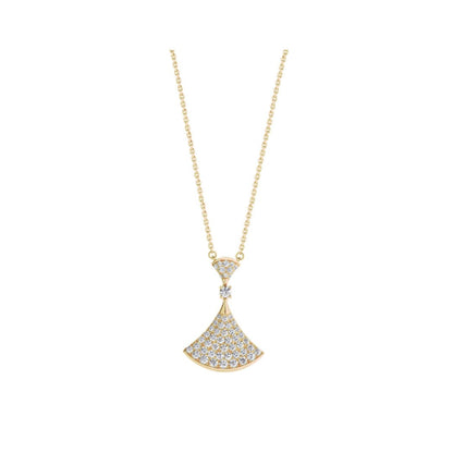 [Shinejoy]DREAM NECKLACE GOLD FULL DIAMOND